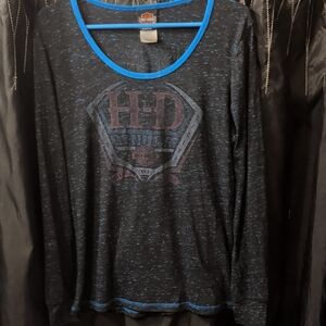 Harley-Davidson Silverton Colorado "World's Highest Store" Long Sleeve Tee XL